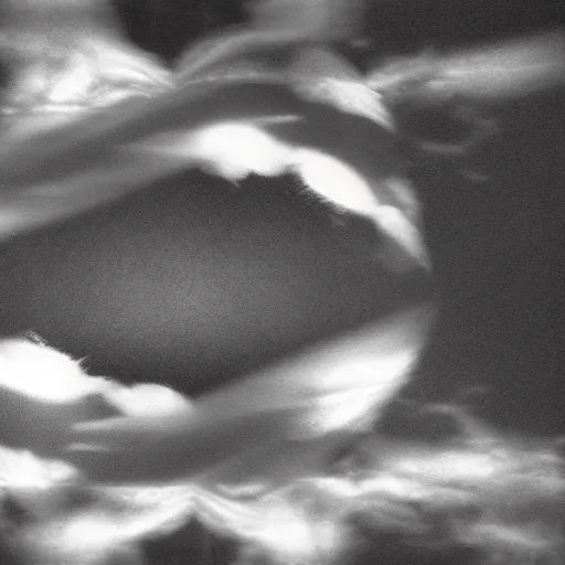 Image similar to pinhole photo : dream, smoke, double exposure, chromatic aberration