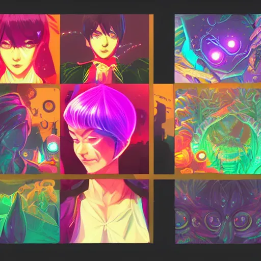 Image similar to skill magic deepdream radiating a glowing aura stuff loot legends stylized digital illustration video game icon artstation lois van baarle, ilya kuvshinov, rossdraws,