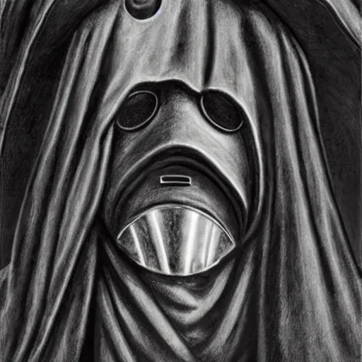 Prompt: a plague doctor wearing a black mask, mysterious picture, close up, extremely detailed, ultra realistic mask,