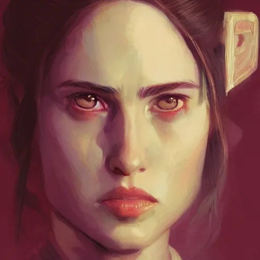 Image similar to portrait of a woman by greg rutkowski, padme amidala, star wars expanded universe, she is about 2 0 years old, highly detailed portrait, digital painting, artstation, concept art, smooth, sharp foccus ilustration, artstation hq