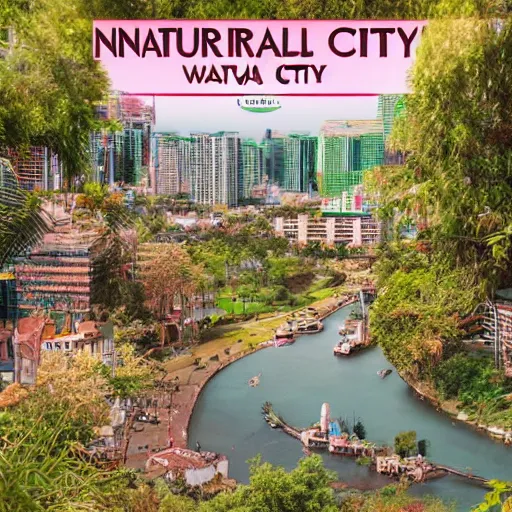 Image similar to natural city