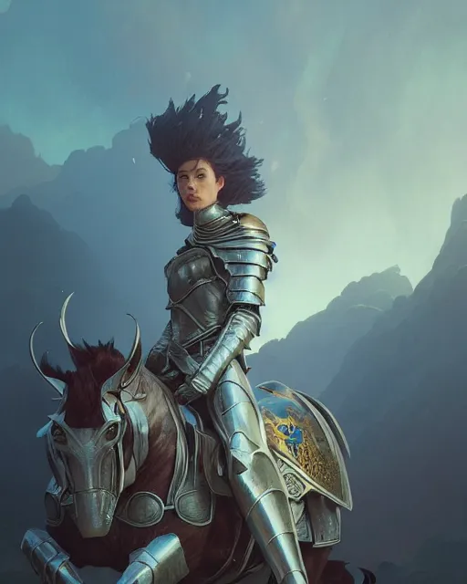 Image similar to highly detailed vfx portrait of a fantasy knight, stephen bliss, unreal engine, greg rutkowski, loish, rhads, beeple, makoto shinkai and lois van baarle, ilya kuvshinov, rossdraws, tom bagshaw, alphonse mucha, global illumination, detailed and intricate environment