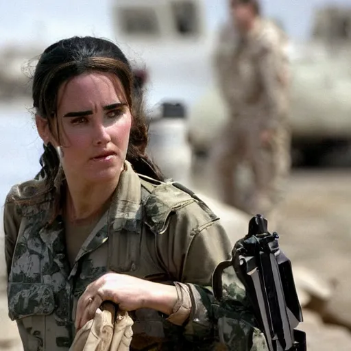 Image similar to still of jennifer connelly in iraq ( 2 0 0 3 )