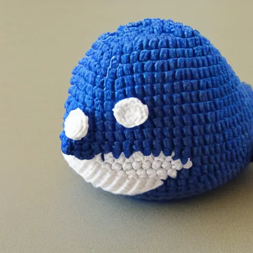 Prompt: cute whale Amigurumi