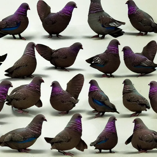 Image similar to evolved pigeons