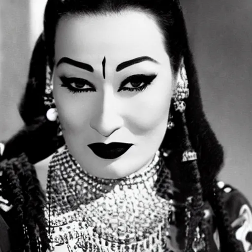 Prompt: Yma Sumac elected first female president of Peru