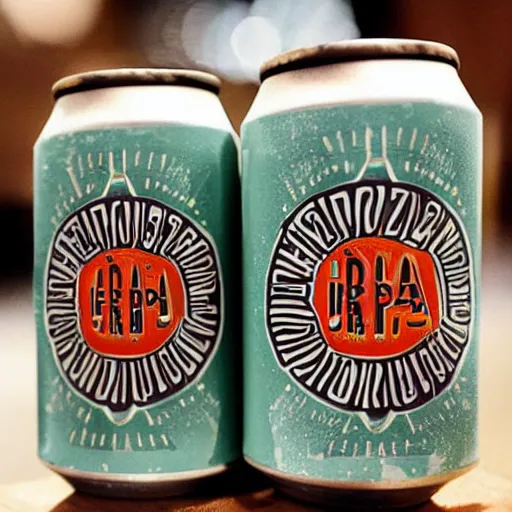 Image similar to amazing beer can design, ipa