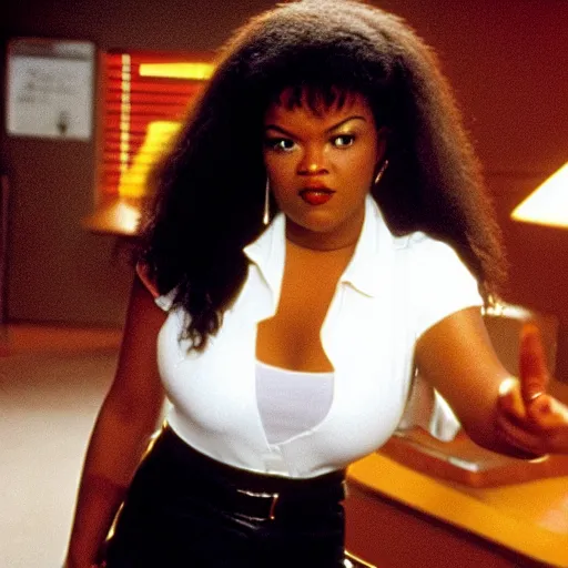 Prompt: picture of Yvette Nicole Brown in Pulp Fiction