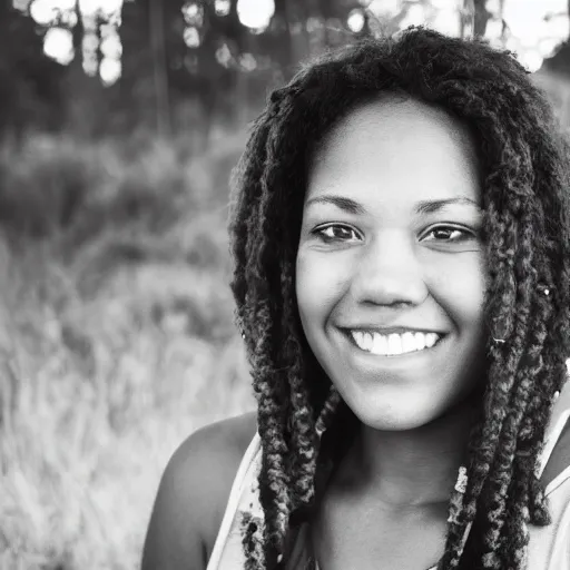 Prompt: closeup headshot photo of the person who is a mix of native South African and native Alaskan n - 5