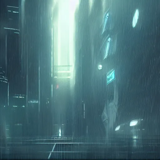 Image similar to bladerunner concept art, guweiz, graphic novel, 4 k uhd image