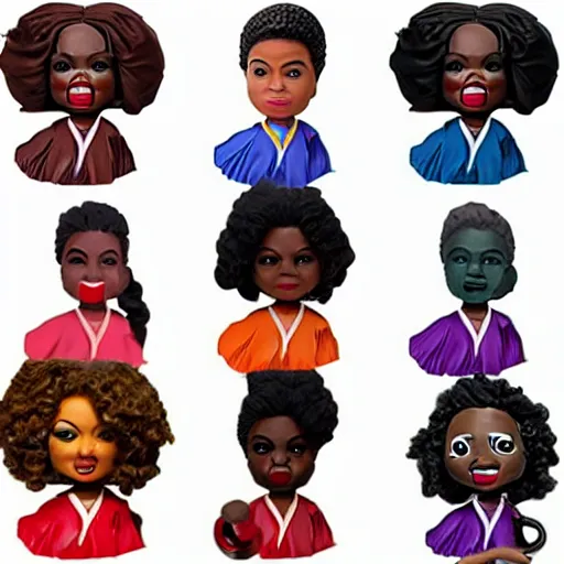 Image similar to viola davis cosplay maya angelou, stop motion vinyl action figure, plastic, toy, butcher billy style