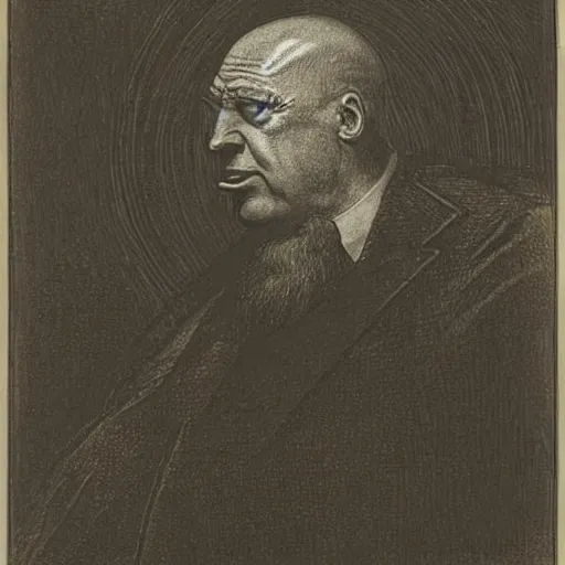 Image similar to Homer Simpson by Gustave Doré