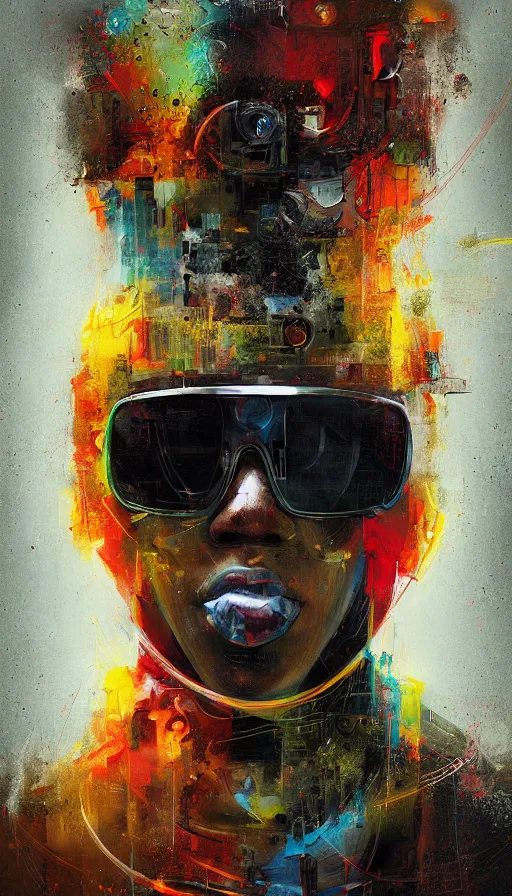 Image similar to techno artwork, by sam spratt