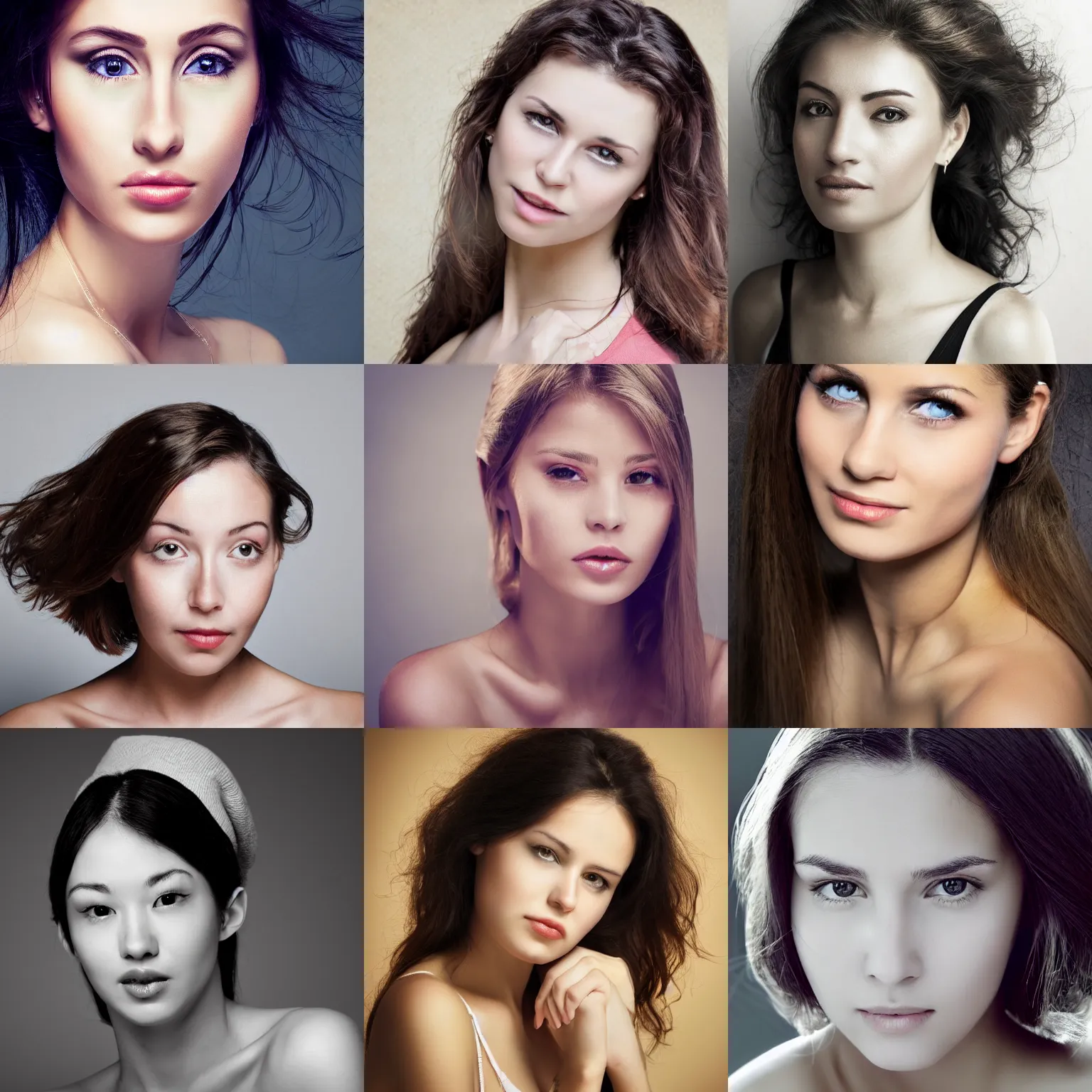 Image similar to beautiful woman portrait