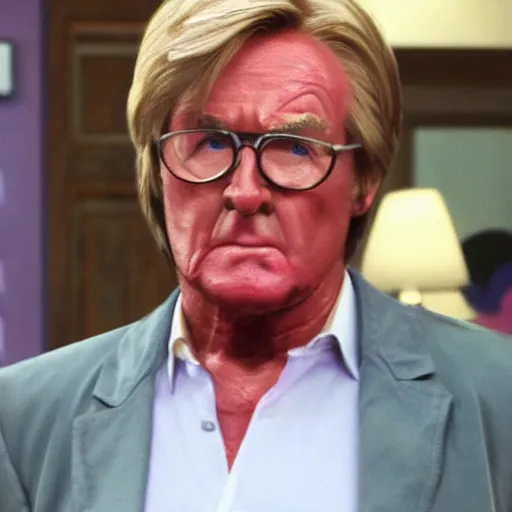 Image similar to action shot of ken barlow from coronation Street dressed as ken from Street fighter, ultra realistic, detailed, cinematic, concept art, digital art,