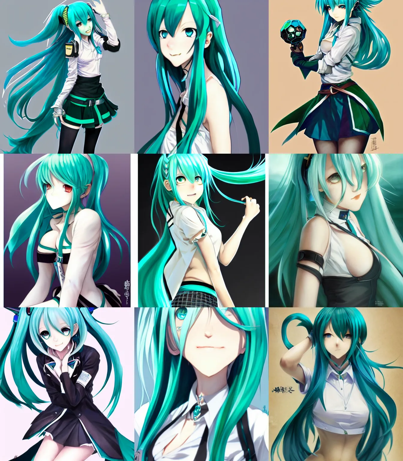 💙Vocaloid Fanart: Hatsune Miku💙 | 🔸German Anime🔸 Amino