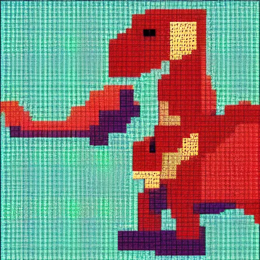 ArtStation - Dino Pixel art