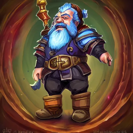 Prompt: dwarf alchemist in the style of league of legends