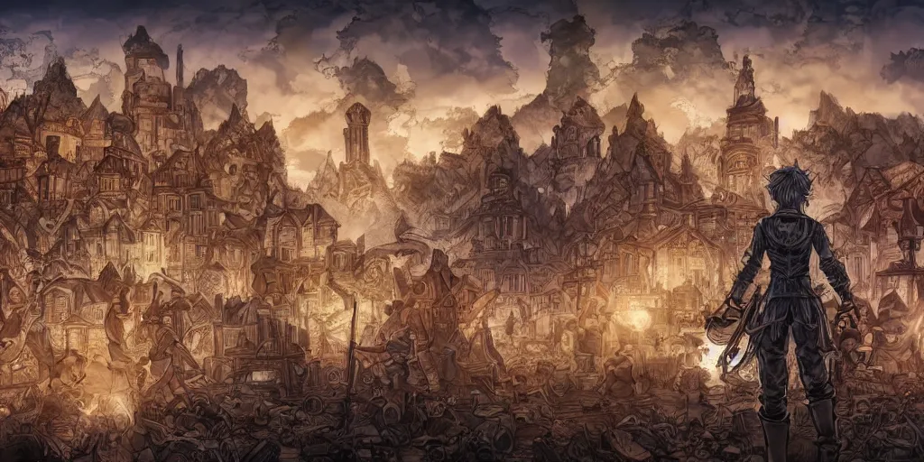 Image similar to now is the time to make real the promises of democracy. now is the time to rise from the dark and desolate valley of segregation to the sunlit path of racial justice. ultrafine highly detailed colorful illustration, intricate linework, sharp focus, octopath traveler, final fantasy, unreal engine highly rendered, global illumination, radiant light, intricate environment