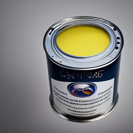 Image similar to can of paint, modern, professional photography, studio lighting