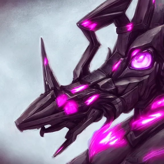 Image similar to very close up foot pov shot, hyperdetailed elegant beautiful stunning, anthropomorphic mecha female dragon, showing detailed dragon paws to camera, sharp claws, soft pads, sharp silver armor, fuchsia skin, anthro dragon art, warframe destiny fanart, furry paws furry, furaffinity, deviantart, octane, ekasportal