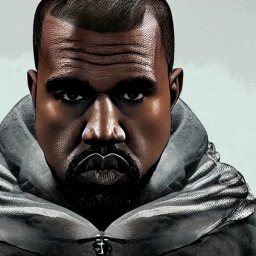 Image similar to kanye west in death stranding