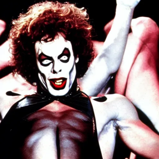 Image similar to tim curry in rocky horror picture show
