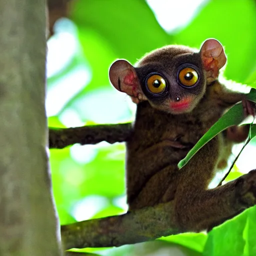 Image similar to tarsier computer art