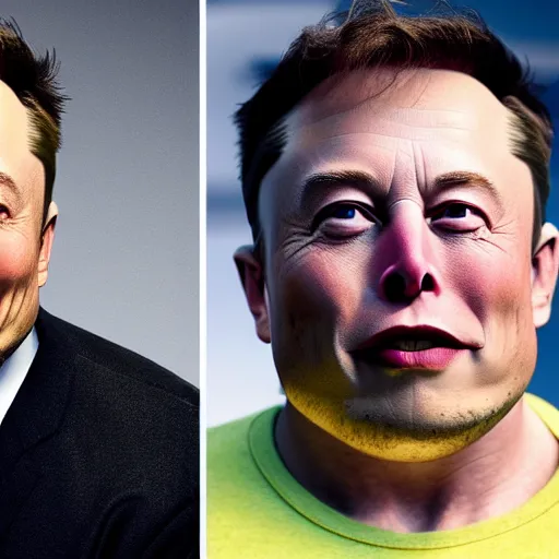 Prompt: Elon Musk looking like Shrek, highly detailed, high quality, HD, 4k, 8k, Canon 300mm, professional photographer, 40mp, lifelike, top-rated, award winning, realistic, sharp, no blur, edited, corrected, trending