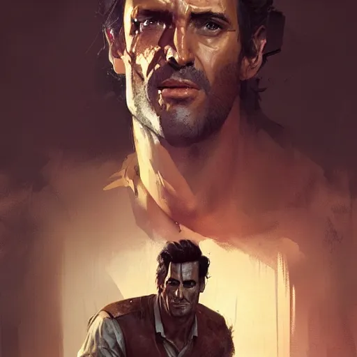 Henry Cavill as the Nathan Drake (Uncharted). : r/aiArt