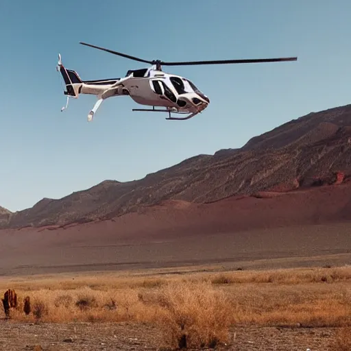 Prompt: TV News, helicopter footage of Adam and Eve fleeing Eden in white Bronco