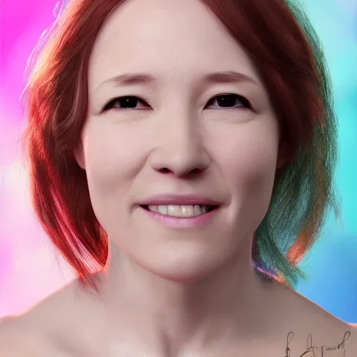 Image similar to 8k hyper realistic HDR portrait photo of Wendy from Wendy’s