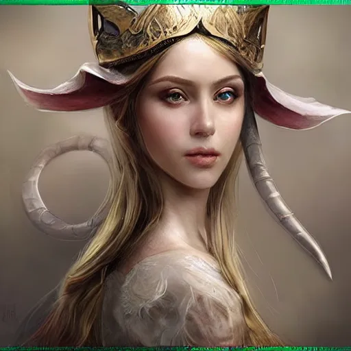 Prompt: Portrait of a young, beautiful and elegant elf queen, full of details, matte painting, concept art, smooth, byIlya Bondar and Ina Wong，trending on cgsociety and artstation，8kHDR，light effect，-H 768-W 1280