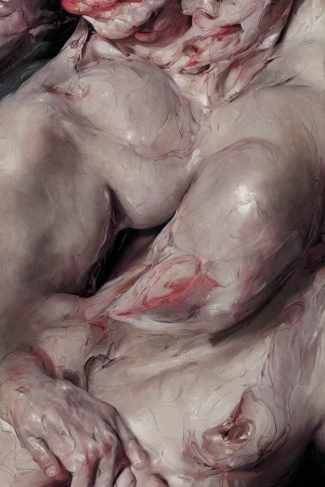 Image similar to iphone wallpaper lock screen wallpaper, by jenny saville, hd, highly detailed, masterful artwork