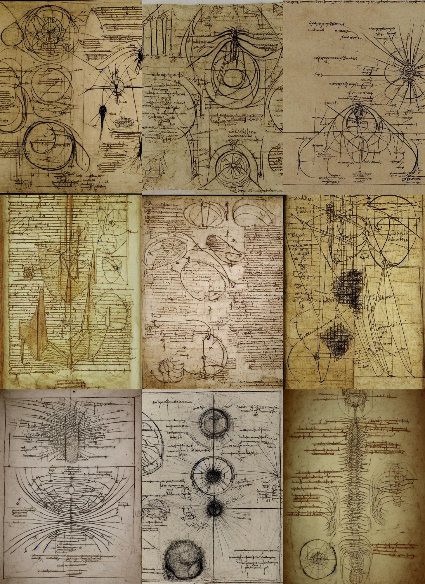 Prompt: the cure to all diseases, diagram by Leonardo DaVinci, sketches, diagrams