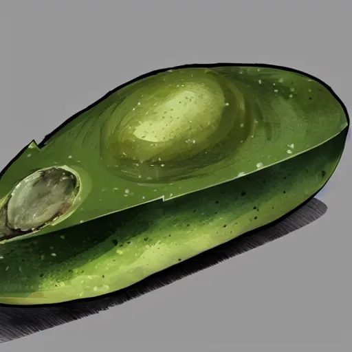 Prompt: an avocado as military tank, cnn, ultradetailed, artstation