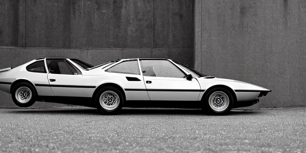 Image similar to “1970s BMW M1”