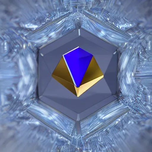 Prompt: realistic ethereum crystal , award winning photograph , 8k , ultra detailed , prism