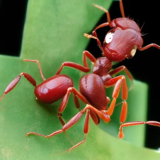 Image similar to ant person