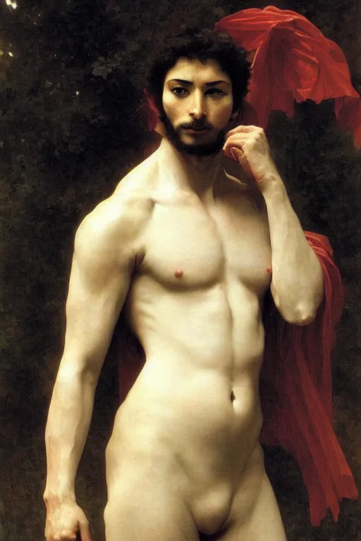 Image similar to portrait of a kamen rider, majestic, solemn, by bouguereau