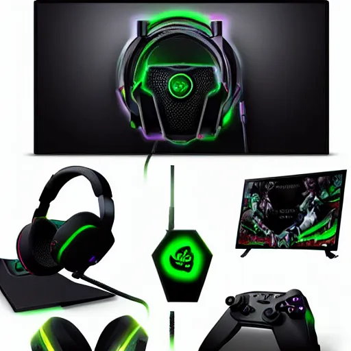 Image similar to Razer gaming woman