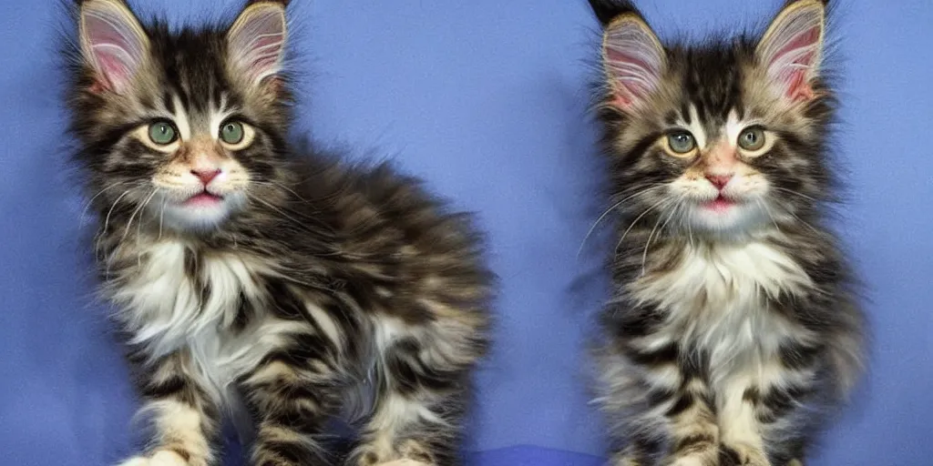 Image similar to a 3 d rendered movie still maine coon kitten descendant 1 million in the future. kitten wears a spacesuit, and explores cosmos in a space ship with a cat tree. science fiction blockbuster movie kittens rule the world or what's on tv? kittens!, lightyear ( film, 2 0 2 2 ) computer - animated science fiction action - adventure.