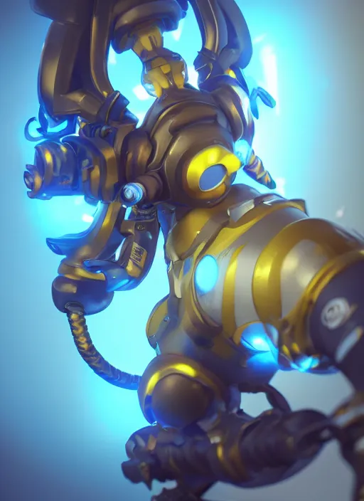 Image similar to character design, overwatch zenyatta, mist, photorealistic, octane render, unreal engine, hyper - detailed, volumetric lighting