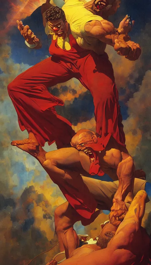 Prompt: rage, by thomas blackshear