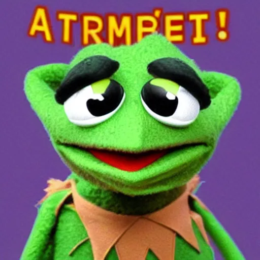 Image similar to kermit the frog cult