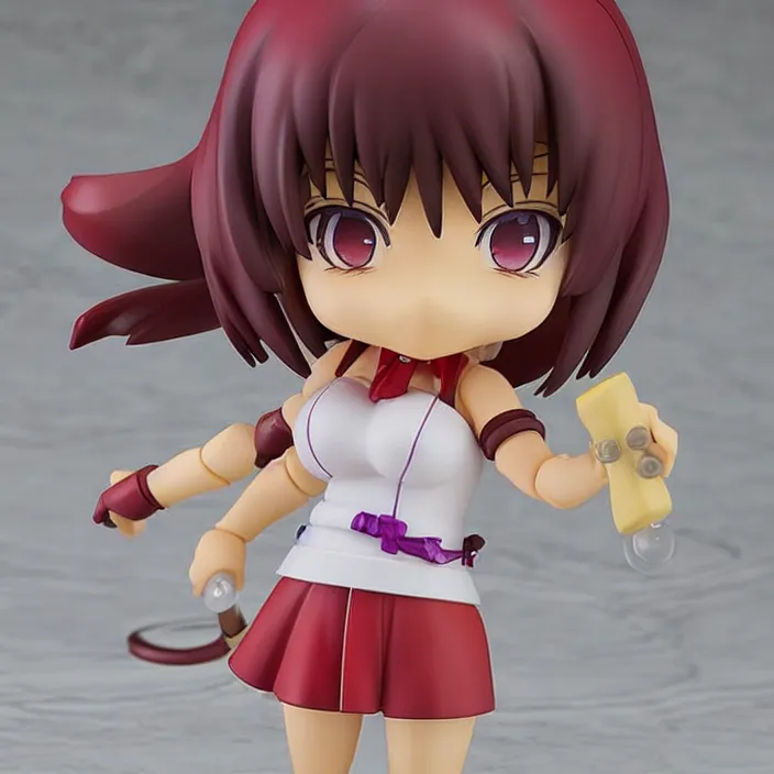 Image similar to faye valentine, an anime nendoroid of faye valentine, figurine, detailed product photo