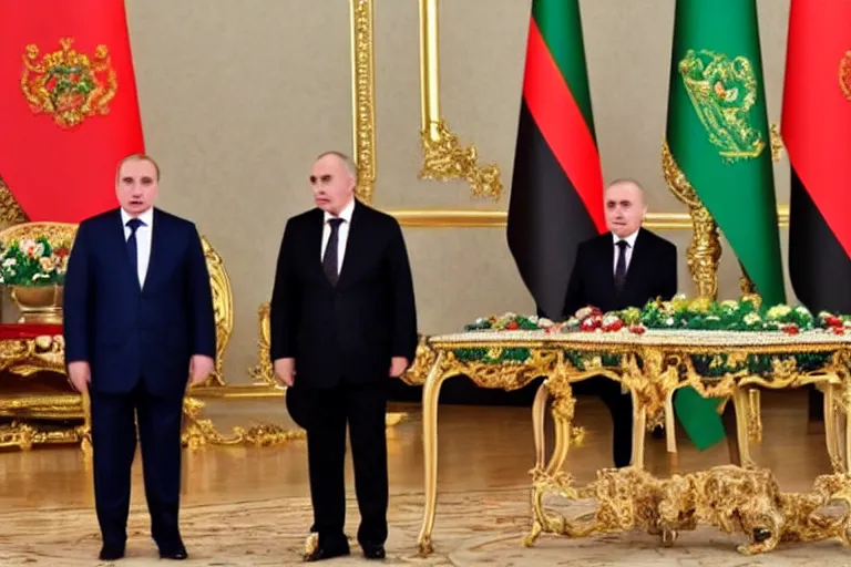 Image similar to moment about lukashenko's death