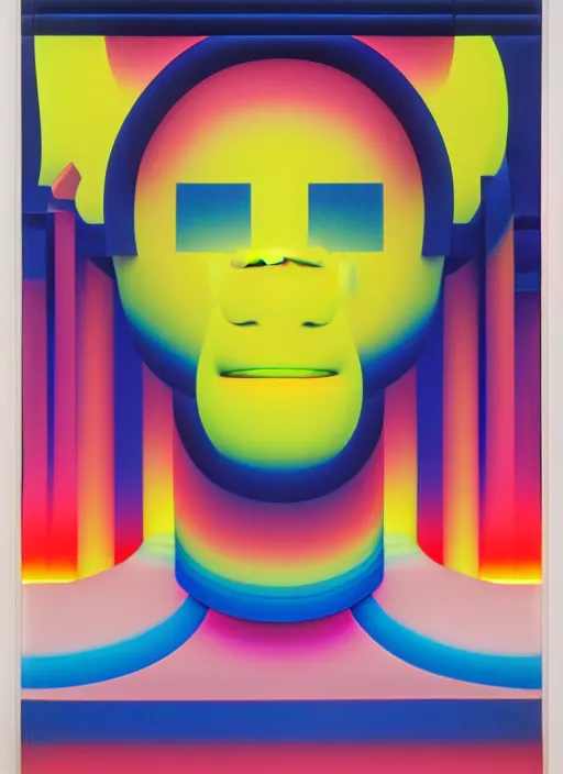 Image similar to mirror by shusei nagaoka, kaws, david rudnick, airbrush on canvas, pastell colours, cell shaded, 8 k