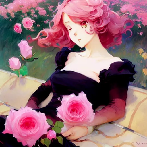 Share 74+ pink anime flowers - in.duhocakina