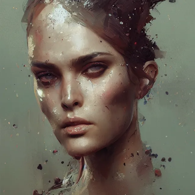 Image similar to beauty girl, hyper detailed, insane details, intricate, elite, elegant, luxury, by ismail inceoglu dragan bibin hans thoma greg rutkowski alexandros pyromallis rene maritte illustrated, perfect face, fine details, realistic shaded, fine - face, pretty face